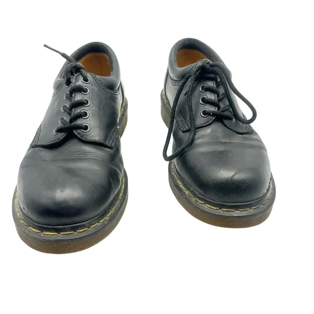 DR MARTENS 8053 men's Classic Black Leather Men's Shoes - SIZE 11